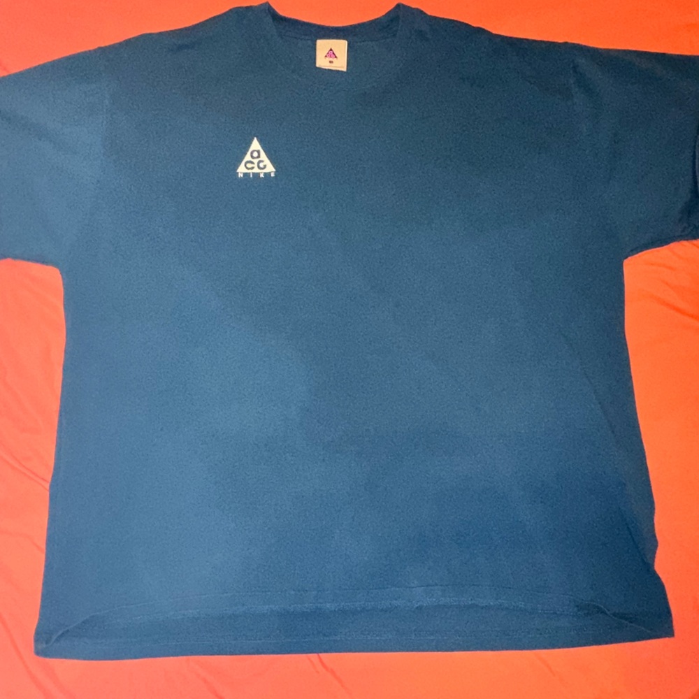 Nike acg navy blue tee size XL